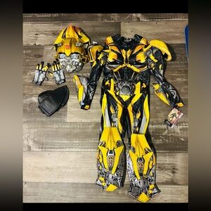 Kids Bumblebee Transformer Costume